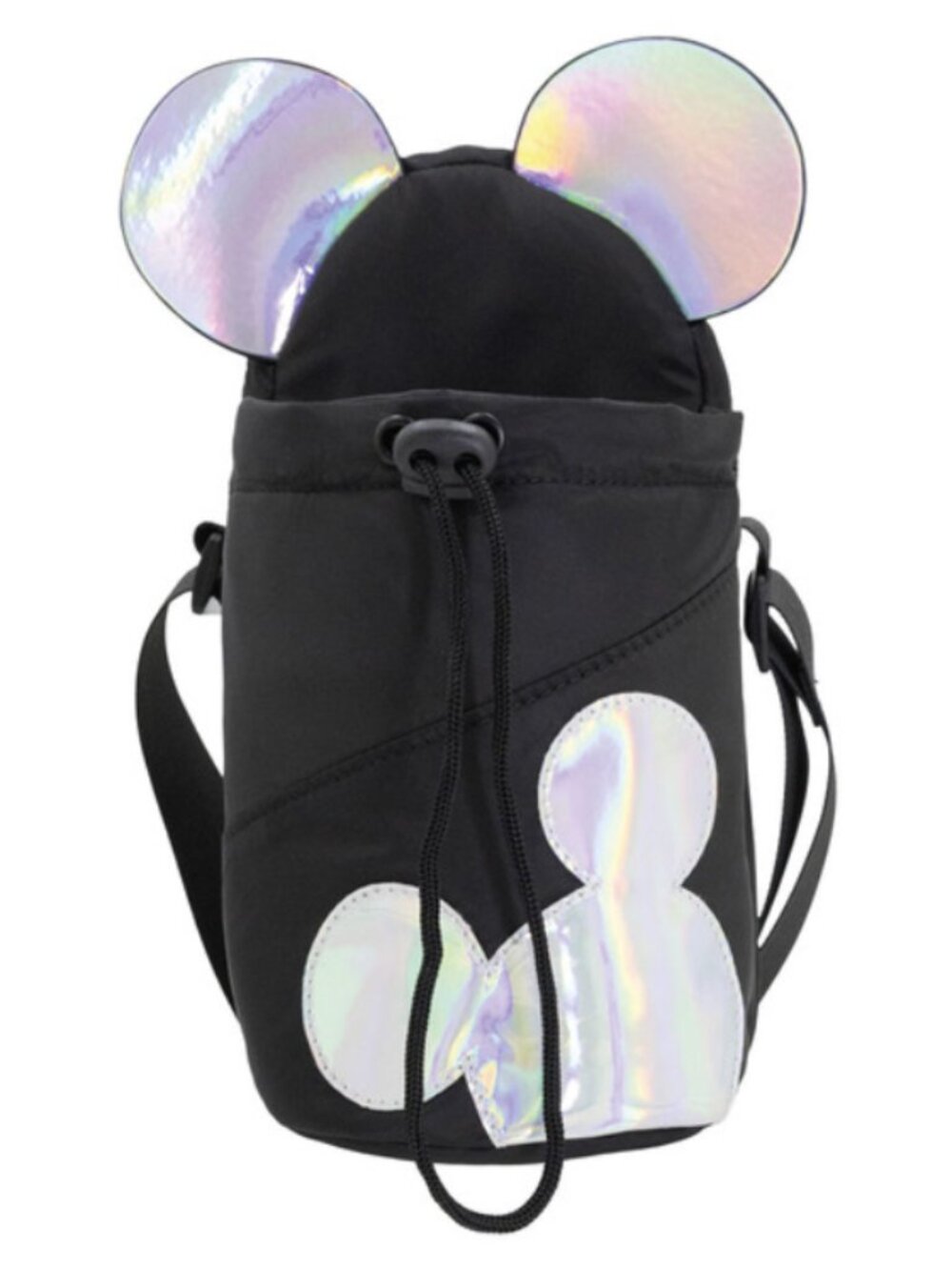 Disney Mickey Opalescent Water Bottle Sling Crossbody Bag